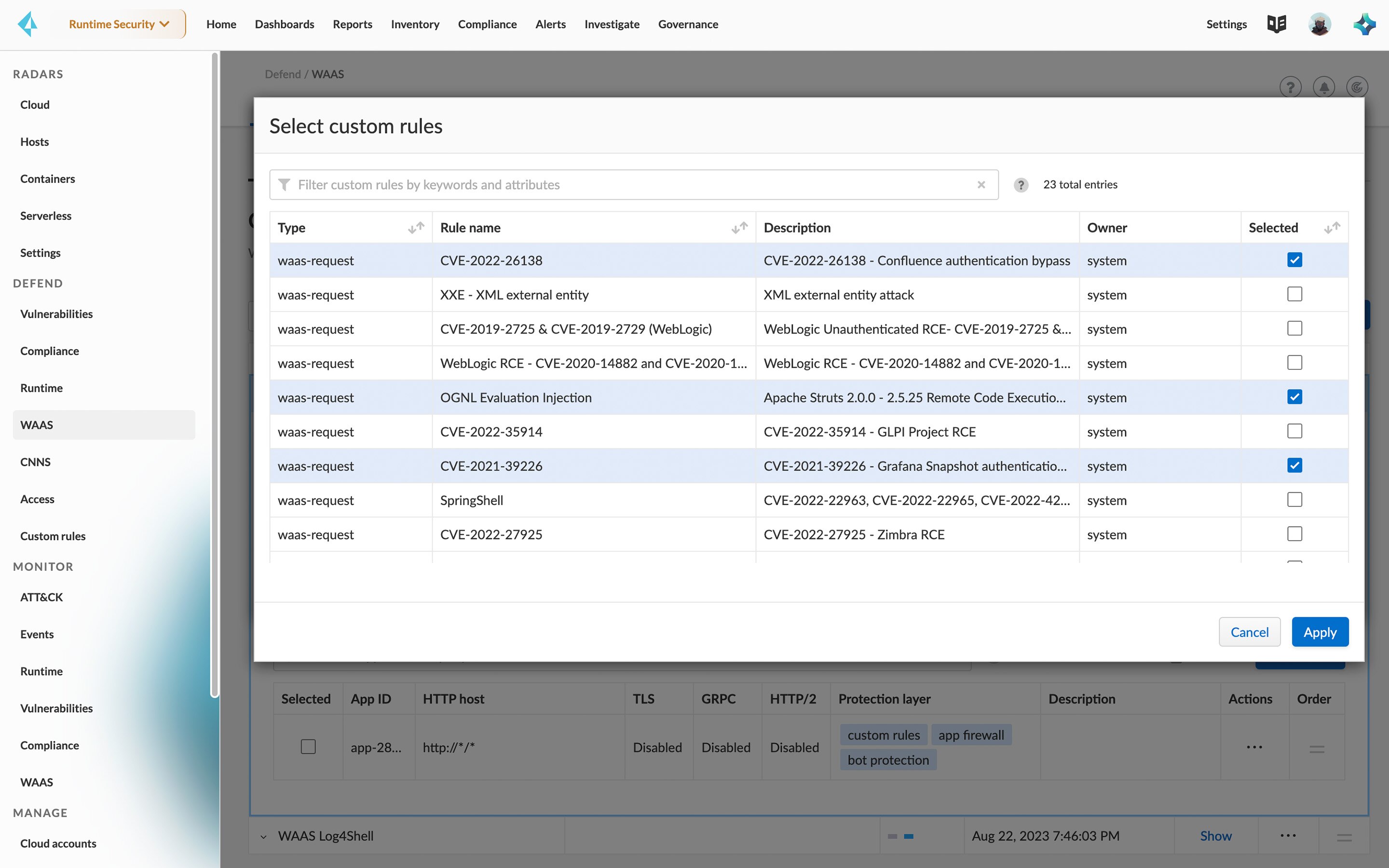 Virtual Patching